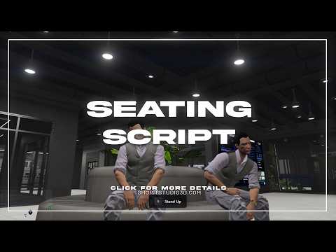 [FREE] TStudio Sit Script Standalone, ESX & QB