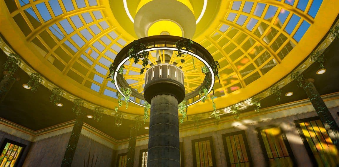 Modern Bank Interior